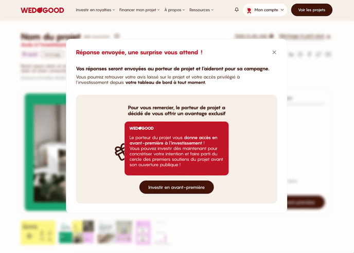 investir en avant première